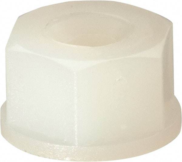 Made in USA - #6-32 UNC Hex Lock Nut with Nylon Insert - 5.08mm High - All Tool & Supply