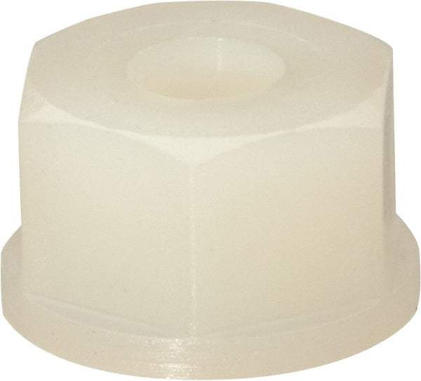 Made in USA - #10-24 UNC Hex Lock Nut with Nylon Insert - 1/4" High - All Tool & Supply