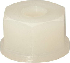 Made in USA - #10-24 UNC Hex Lock Nut with Nylon Insert - 1/4" High - All Tool & Supply