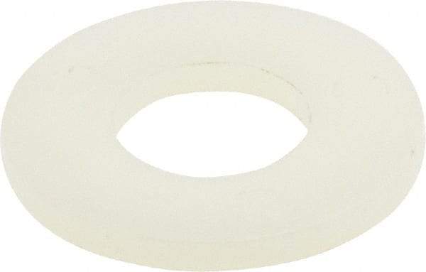 Made in USA - 5/16" Screw, Grade 6/6 Nylon Standard Flat Washer - 8.64mm ID x 18.8mm OD, 1.57mm Thick - All Tool & Supply