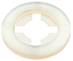 Made in USA - 1/4" Screw, 0.234" ID, Nylon Internal Tooth Lock Washer - 19/32" OD, Grade 6/6 - All Tool & Supply