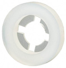 Made in USA - #8 Screw, 0.152" ID, Nylon Internal Tooth Lock Washer - 25/64" OD, Grade 6/6 - All Tool & Supply