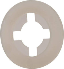 Made in USA - 5/16" Screw, 0.292" ID, Nylon Internal Tooth Lock Washer - 47/64" OD, Grade 6/6 - All Tool & Supply