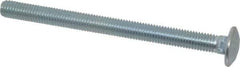 Value Collection - 1/2-13 UNC 6-1/2" Length Under Head, Standard Square Neck, Carriage Bolt - Grade 2 Steel, Zinc-Plated Finish - All Tool & Supply