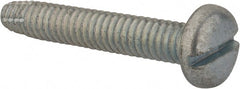 Value Collection - 1/4-20 UNC 1-1/2" Length Under Head Slotted Thread Cutting Screw - All Tool & Supply