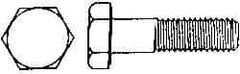 Value Collection - M36x4.00mm Metric Coarse, 120mm Length Under Head Hex Head Cap Screw - Fully Threaded, Grade 316 & Austenitic A4 Stainless Steel, Uncoated, 55mm Hex - All Tool & Supply