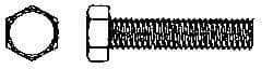 Value Collection - 7/16-20 UNF, 1-1/2" Length Under Head Hex Head Cap Screw - Fully Threaded, Grade 316 Stainless Steel, Uncoated, 5/8" Hex - All Tool & Supply