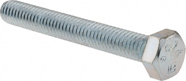 Value Collection - 5/16-18 UNC, 2-1/2" Length Under Head Hex Head Cap Screw - All Tool & Supply