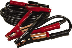 Associated Equipment - 20 Ft. Long, 500 Amperage Rating, Heavy Duty Booster Cable - Black & Red, 4 AWG Wire Guage - All Tool & Supply