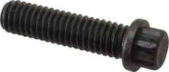 Value Collection - 5/16-18 UNC, 1-1/4" Length Under Head, 12 Point Drive Flange Bolt - 1-1/4" Thread Length, 170M PSI Alloy Steel, Smooth Flange, Uncoated - All Tool & Supply