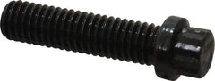 Value Collection - 3/8-16 UNC, 1-1/2" Length Under Head, 12 Point Drive Flange Bolt - 1-1/2" Thread Length, 170M PSI Alloy Steel, Smooth Flange, Uncoated - All Tool & Supply