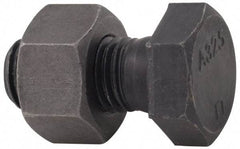 Value Collection - 1-8 Thread, 5-1/2" Length Under Head, Steel Hex Head Bolt - Uncoated, UNC Thread, ASTM A325 - All Tool & Supply