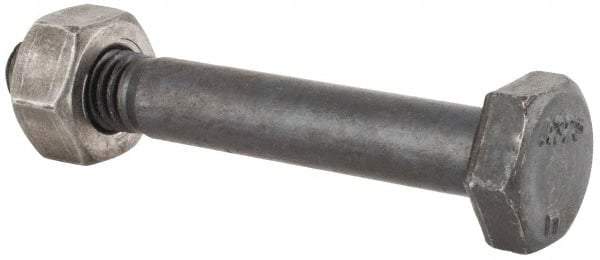 Value Collection - 1/2-13 Thread, 3-1/2" Length Under Head, Steel Hex Head Bolt - Uncoated, UNC Thread, ASTM A325 - All Tool & Supply