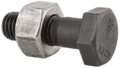 Value Collection - 5/8-11 Thread, 2" Length Under Head, Steel Hex Head Bolt - Uncoated, UNC Thread, ASTM A325 - All Tool & Supply