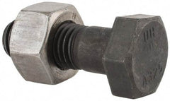 Value Collection - 3/4-10 Thread, 2-1/4" Length Under Head, Steel Hex Head Bolt - Uncoated, UNC Thread, ASTM A325 - All Tool & Supply