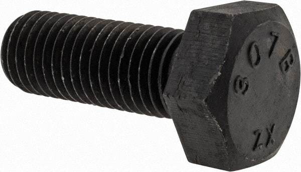 Value Collection - 3/4-10 Thread, 2" Length Under Head, Steel Hex Head Bolt - Uncoated, UNC Thread, ASTM A307, Grade A-307 - All Tool & Supply