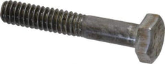 Value Collection - 1/4-20 Thread, 1-1/2" Length Under Head, Steel Hex Head Bolt - Uncoated, UNC Thread, ASTM A307, Grade 2 - All Tool & Supply