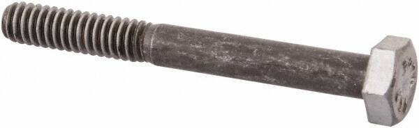 Value Collection - 1/4-20 Thread, 2-1/4" Length Under Head, Steel Hex Head Bolt - Uncoated, UNC Thread, ASTM A307, Grade 2 - All Tool & Supply