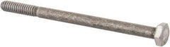 Value Collection - 1/4-20 Thread, 3-3/4" Length Under Head, Steel Hex Head Bolt - Uncoated, UNC Thread, ASTM A307, Grade 2 - All Tool & Supply