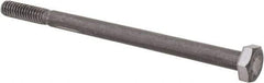 Value Collection - 1/4-20 Thread, 4" Length Under Head, Steel Hex Head Bolt - Uncoated, UNC Thread, ASTM A307, Grade 2 - All Tool & Supply