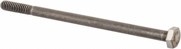 Value Collection - 1/4-20 Thread, 4-1/2" Length Under Head, Steel Hex Head Bolt - Uncoated, UNC Thread, ASTM A307, Grade 2 - All Tool & Supply