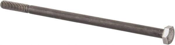 Value Collection - 1/4-20 Thread, 5" Length Under Head, Steel Hex Head Bolt - Uncoated, UNC Thread, ASTM A307, Grade 2 - All Tool & Supply