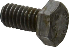 Value Collection - 5/16-18 Thread, 5/8" Length Under Head, Steel Hex Head Bolt - Uncoated, UNC Thread, ASTM A307, Grade 2 - All Tool & Supply