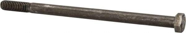 Value Collection - 3/8-16 Thread, 6" Length Under Head, Steel Hex Head Bolt - Uncoated, UNC Thread, ASTM A307, Grade 2 - All Tool & Supply