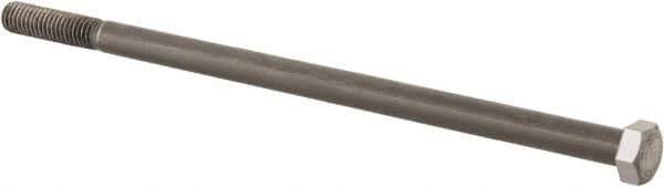 Value Collection - 3/8-16 Thread, 8" Length Under Head, Steel Hex Head Bolt - Uncoated, UNC Thread, ASTM A307, Grade 2 - All Tool & Supply