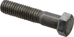 Value Collection - 7/16-14 Thread, 2" Length Under Head, Steel Hex Head Bolt - Uncoated, UNC Thread, ASTM A307, Grade 2 - All Tool & Supply