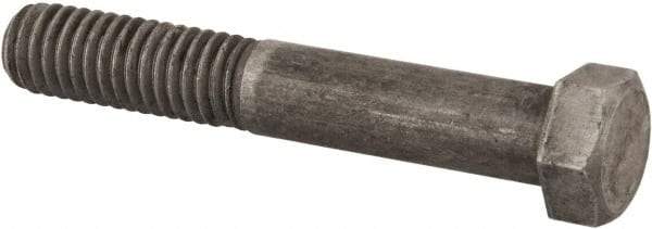 Value Collection - 7/16-14 Thread, 2-3/4" Length Under Head, Steel Hex Head Bolt - Uncoated, UNC Thread, ASTM A307, Grade 2 - All Tool & Supply