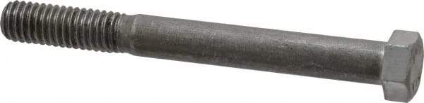 Value Collection - 7/16-14 Thread, 4" Length Under Head, Steel Hex Head Bolt - Uncoated, UNC Thread, ASTM A307, Grade 2 - All Tool & Supply