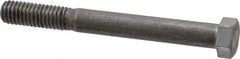 Value Collection - 7/16-14 Thread, 4" Length Under Head, Steel Hex Head Bolt - Uncoated, UNC Thread, ASTM A307, Grade 2 - All Tool & Supply