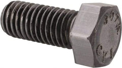 Value Collection - 1/2-13 Thread, 1-1/4" Length Under Head, Steel Hex Head Bolt - Uncoated, UNC Thread, ASTM A307, Grade 2 - All Tool & Supply