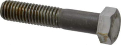 Value Collection - 1/2-13 Thread, 2-1/2" Length Under Head, Steel Hex Head Bolt - Uncoated, UNC Thread, ASTM A307, Grade 2 - All Tool & Supply