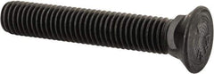 Value Collection - 1/2-13 UNC, 3" OAL, Steel Plow Bolt - Uncoated, Grade 5 - All Tool & Supply