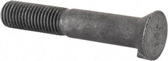 Value Collection - 3/4-10 UNC, 4-1/2" Length Under Head Bucket Tooth Bolt - Grade 8 Steel, Uncoated - All Tool & Supply