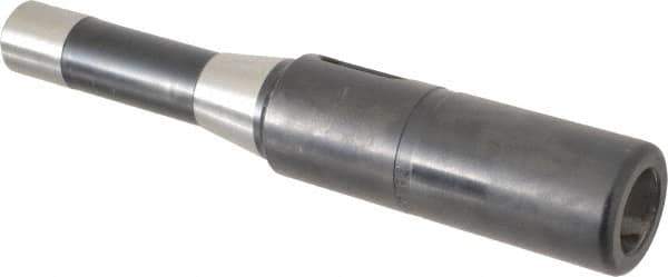 Collis Tool - R8 Outside Taper, 3MT Inside Taper, R8 to Morse Taper Adapter - 4.62" Projection, 1-1/2" Nose Diam, 8.62" OAL - Exact Industrial Supply