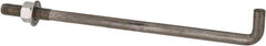 Value Collection - 1/2-13, 10" OAL Bent Anchor Bolt - Grade 2 Steel - All Tool & Supply