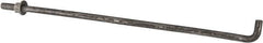 Value Collection - 1/2-13, 18" OAL Bent Anchor Bolt - Grade 2 Steel - All Tool & Supply