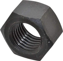 Value Collection - 1-1/4 - 7 UNC Steel Right Hand Hex Nut - 1-7/8" Across Flats, 1-1/16" High, Uncoated - All Tool & Supply