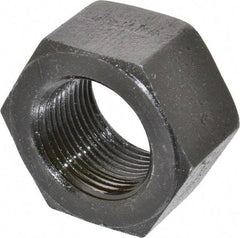 Value Collection - 1-1/4 - 12 UNF Steel Right Hand Hex Nut - 1-7/8" Across Flats, 1-1/16" High, Uncoated - All Tool & Supply