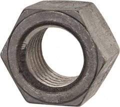 Value Collection - 1-1/4 - 7 UN Steel Right Hand Hex Nut - 1-7/8" Across Flats, 1-1/16" High, Uncoated - All Tool & Supply