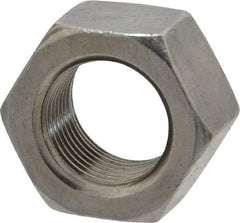 Value Collection - 3/4-16 UNF Steel Right Hand Hex Nut - 1-1/8" Across Flats, 0.6406" High, Uncoated - All Tool & Supply