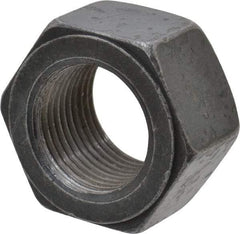 Value Collection - 7/8-14 UN Steel Right Hand Hex Nut - 1-5/16" Across Flats, 3/4" High, Uncoated - All Tool & Supply