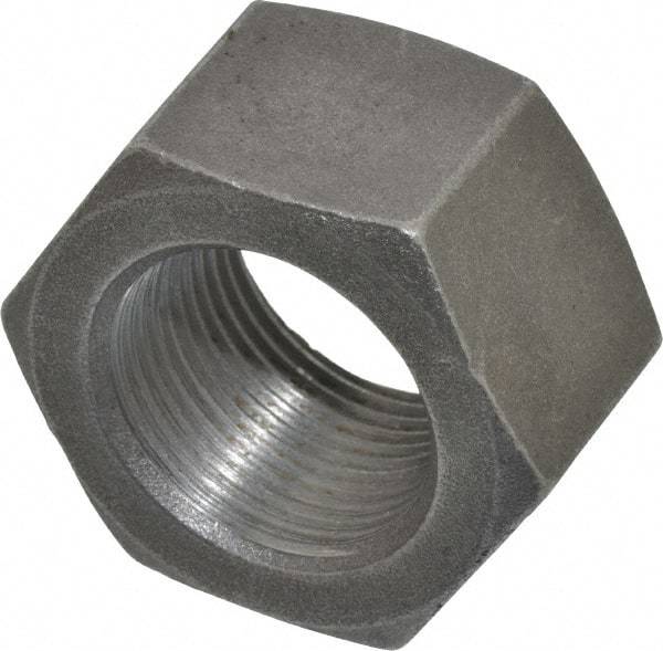 Value Collection - 1-1/4 - 12 UNF Steel Right Hand Hex Nut - 1-7/8" Across Flats, 1-1/16" High, Uncoated - All Tool & Supply