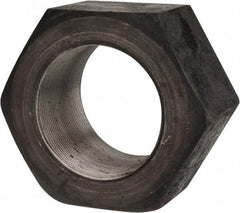 Value Collection - 3-12 UN Steel Right Hand Hex Nut - 4-1/2" Across Flats, 2-37/64" High, Uncoated - All Tool & Supply