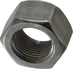 Value Collection - 7/8-14 UNF Steel Left Hand Hex Nut - 1-5/16" Across Flats, 3/4" High, Uncoated - All Tool & Supply