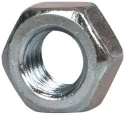 Value Collection - M8x1.25 Metric Coarse Steel Right Hand Hex Nut - 13mm Across Flats, 6.5mm High, Zinc-Plated Finish - All Tool & Supply