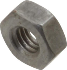 Value Collection - M3x0.50 Steel Right Hand Hex Nut - 5.5mm Across Flats, 2.4mm High, Uncoated - All Tool & Supply